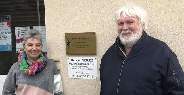 photo  sandy iniguez est installée dans le bâtiment municipal, à côté ducabinet infirmier.  &copy;  le maine libre 