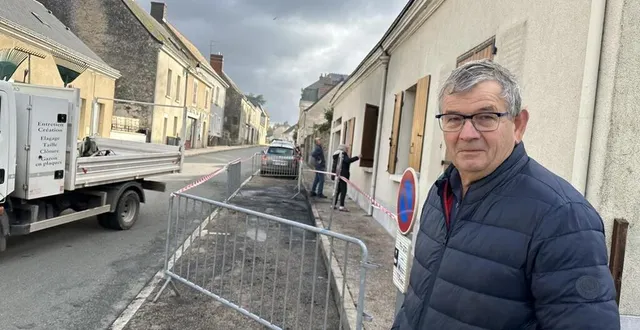 photo  le maire du village de challes (sarthe), guy fourmy, a assisté à l’audience, ce lundi 13 novembre 2023.  &copy;  archives ouest-france 