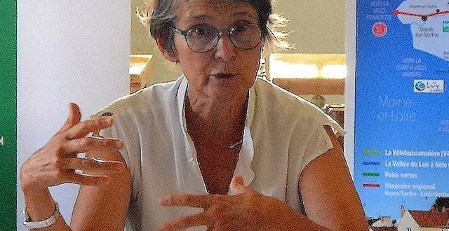 photo  galiène cohu, maire de loir-en-vallée et conseillère départementale.  &copy;  ouest-france 