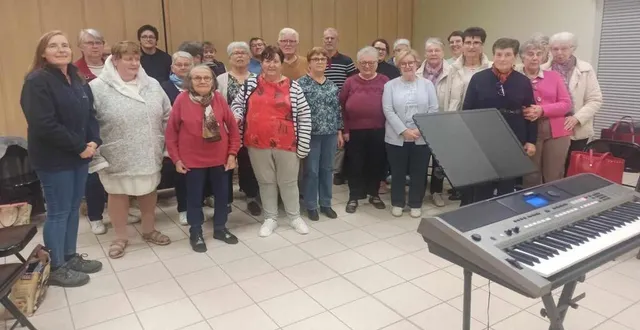 photo  les répétitions des choristes se font en alternance, tantôt au bailleul tantôt à parcé-sur-sarthe.  &copy;  le maine libre 