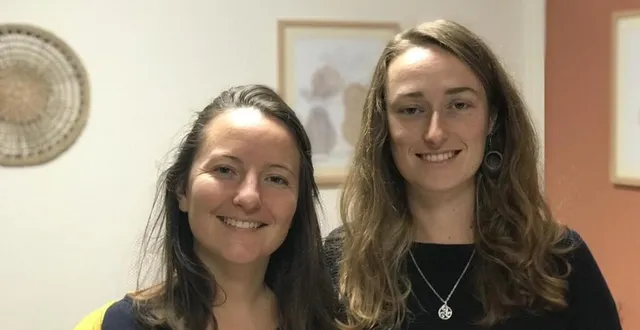 photo  estelle derosne et hélène kergoat viennent de lancer bocage zéro carbone pour sensibiliser les entreprises, les collectivités et les habitants à l’empreinte carbone.  &copy;  ouest-france 