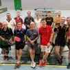 photo  les membres du bureau de la section tennis de table de laigné – saint-gervais et quelques adhérents lors d’un entraînement. 