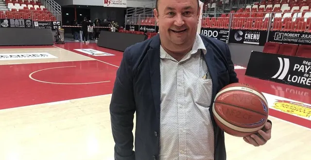 photo  david cottereau, président de la roche vendée basket club, depuis le 2 octobre 2023.  &copy;  ouest-france 