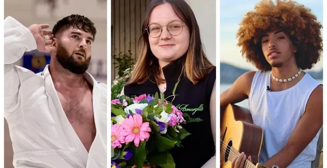 photo  joseph terhec, manon leroux et benaël : les nommés pour le prix du jeune de l’année 2023 à on se bouge dans l’orne.  &copy;  montage : ouest-france 