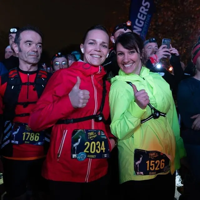 photo le trail se court souvent entre amis.  ©  co – régine lemarchand