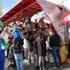 photo pour le premier dimanche de la fête foraine 2023 de sablé-sur-sarthe, luigi et son compagnon mario bros étaient de la partie.