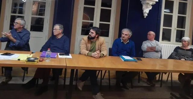 photo  l’association soleil du loir a tenu une réunion vendredi soir à la mairie de vaas.  &copy;  le maine libre 
