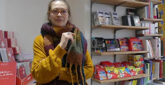 photo  marie lorin veut partager sa passion des livres.  &copy;  ouest-france 