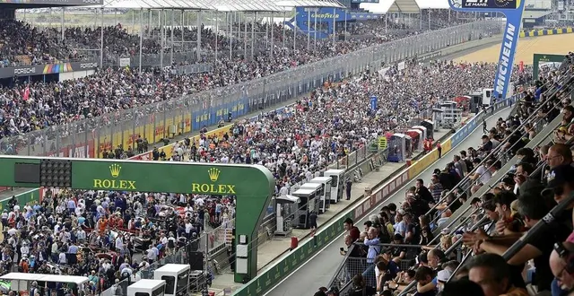 photo  lors de la 91e édition des 24 heures du mans, du 4 au juin 2023, 119 237 sarthois ont fait le déplacement sur le circuit, soit près d’un habitant du département sur cinq.  &copy;  vincent michel / archives ouest-france 