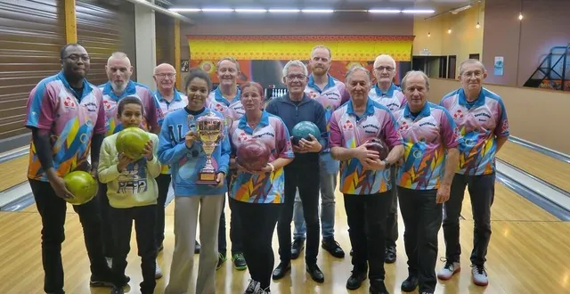 photo  le bowling maine sablé a remporté la coupe du trophée de la sarthe en 2023.  &copy;  ouest-france 