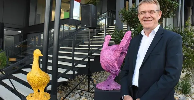 photo  philippe geslin, directeur général du groupe ldc.  &copy;  archives le maine libre 