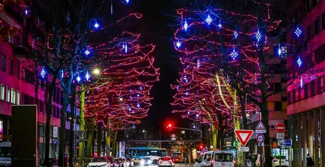 photo  les illuminations ont été lancées au mans le jeudi 23 novembre 2023.  &copy;  photo le maine libre – yvon loué 