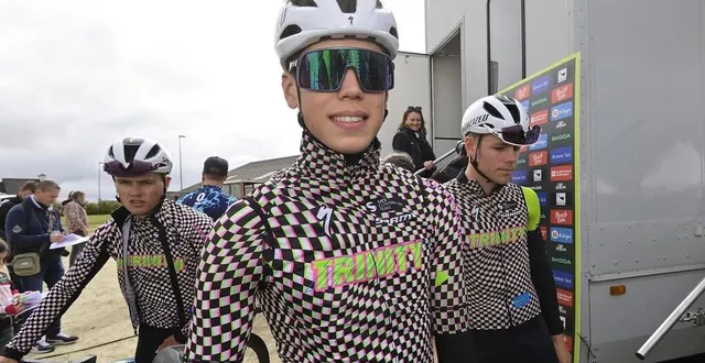 photo  paul magnier, ici lors du tour de bretagne 2023, s’est engagé avec soudal quick-step.  &copy;  photo : vincent michel / ouest-france 