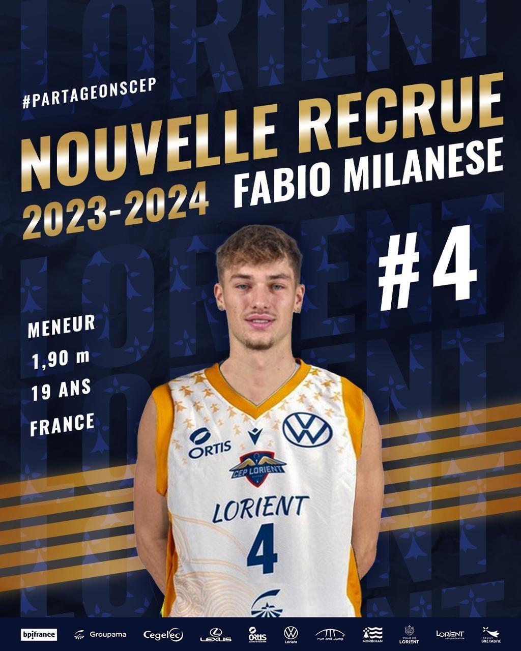 Basket-ball. N1M : Fabio Milanese, Meneur à L’Élan Béarnais, Arrive Au ...