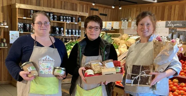 photo  de gauche à droite : adeline huart (de brûlon), isabelle duhamel et louise fourmont ( viré-en-champagne).  &copy;  le maine libre 