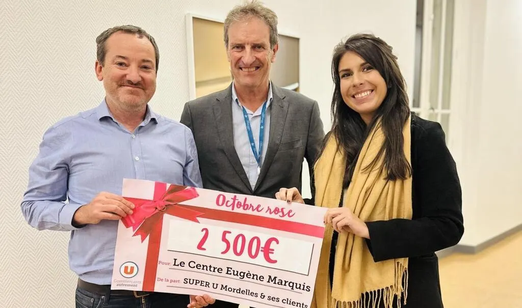Mordelles. Un chèque de 2 500 € remis au centre EugèneMarquis Saint