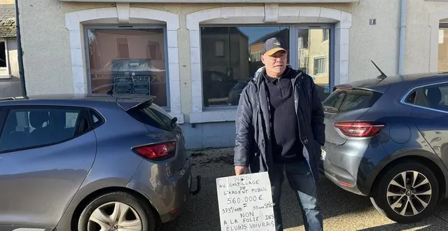 photo  alain violeau, habitant de voivres.  &copy;  le maine libre 