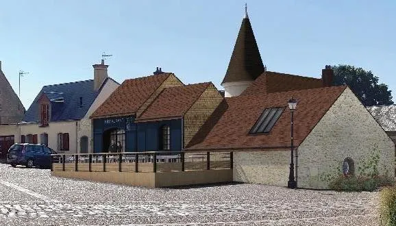 photo  une projection des travaux terminés.  &copy;  le maine libre 