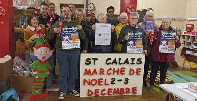 photo  à quelques jours de la grande fête de noël, les bénévoles sont dans les starting-blocks.  &copy;  le maine libre 