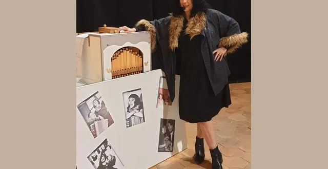 photo  myriam lartigue, chanteuse et directrice artistique de l’association parismagyk.  &copy;  dr 