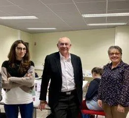 photo  ils ont accueilli les habitants du territoire.  &copy;  4cps 