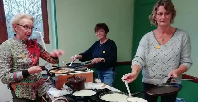photo  en plus de l’exposition-vente, les bénévoles de patrimoine culturel proposeront de déguster des crêpes et de boire un verre.  &copy;  archives 