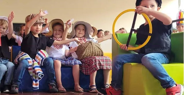 photo  les enfants ont pu profiter des animations pendant la kermesse.  &copy;  archives 