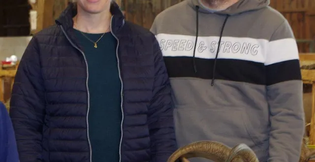 photo  virginie et joffrey loriot.  &copy;  le maine libre 