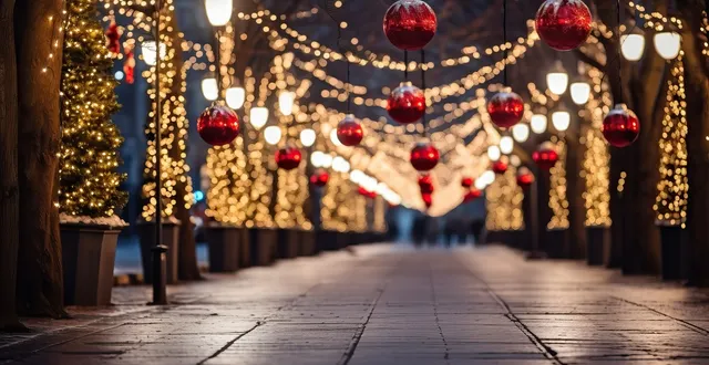 photo débat de la semaine : pour ou contre les économies sur les illuminations de noël &copy; par meow creations