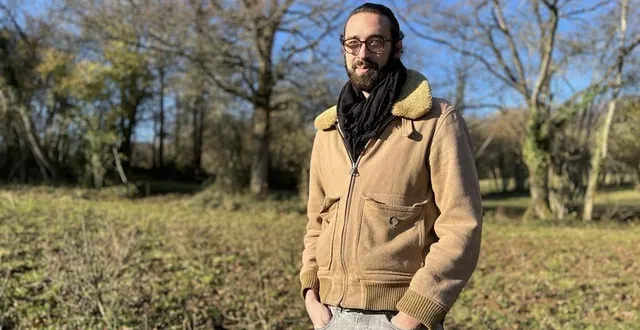 photo  edwin lalo, 25 ans, se lance dans la culture de chanvre, près d’argentan.  &copy;  ouest-france 
