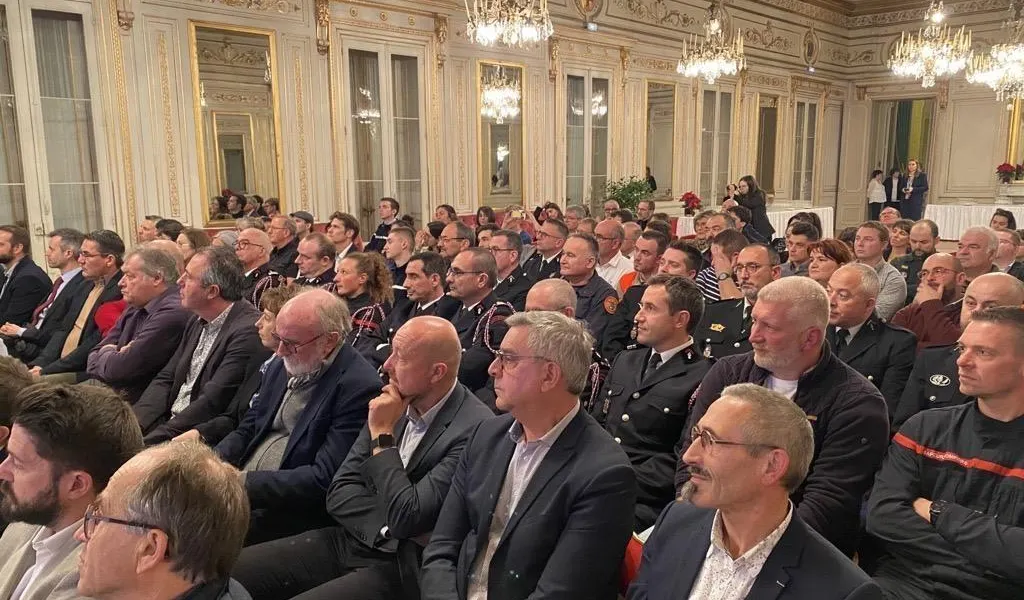 Feux de forêts en Anjou. Les sapeurspompiers engagés ont été honorés