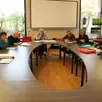 photo  les membres de l’association de pêche de l’étang du chédouet réunis pour l’assemblée générale.  