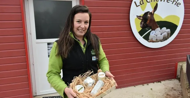 photo  coralie habert, savoure cette belle réussite dix ans après son installation.   &copy;  le maine libre 