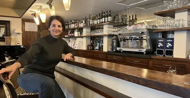 photo  catherine coiffard, cheffe du restaurant la table de catherine, organise le vide hôtel.  &copy;  ouest-france 