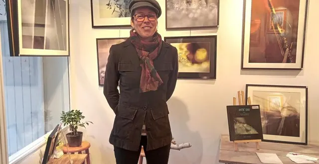 photo  edwige lesiourd a ouvert l’antre du chêne à fresnay-sur-sarthe.   &copy;  le maine libre 