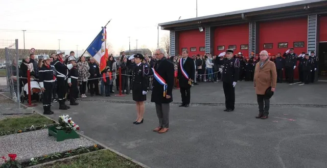 photo  la cérémonie officielle s’est tenue à la caserne.   &copy;  le maine libre 
