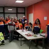 photo en 2018, les bénévoles commencent la nuit des saint-bernard, avec bruno pitrou, le président local de la protection civile, à droite.