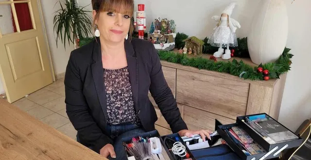 photo  lucie thébault propose des soins esthétiques à domicile.   &copy;  le maine libre 