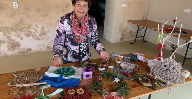 photo  françoise olivier, la présidente des amis du moulin de robert, organise la première fête des lumières, vendredi, à rotrou.  &copy;  ouest-france 