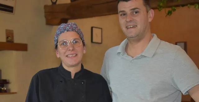 photo  mélanie et james latour serviront leurs derniers repas le vendredi 22 décembre 2023.  &copy;  le maine libre 