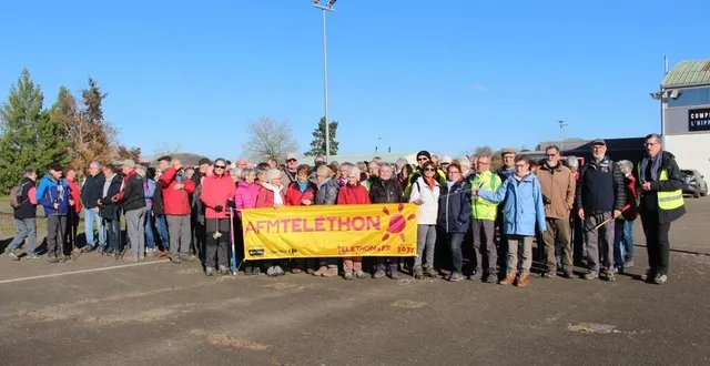 photo  des centaines d’associations participent au téléthon chaque année en sarthe.  &copy;  photo association promenade nature 