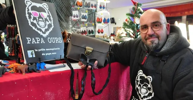 photo  florent, alias papa ours, sera présent au marché de précigné ce samedi 9 décembre 2023.  &copy;  le maine libre 