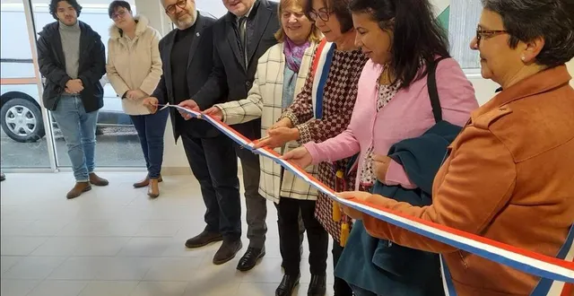 photo  pas encore l’inauguration officielle, mais l’assurance que le multiservices ouvrira bel et bien début 2024.  &copy;  co 