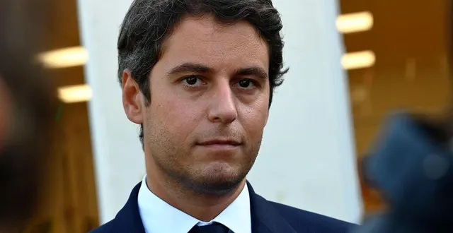 photo  gabriel attal, le ministre de l’éducation nationale et de la jeunesse.  &copy;  joël le gall / ouest-france 