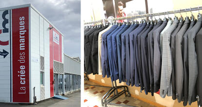 Grand destockage de vetements de marques a prix entrepot a La Criee des Marques du 15 au 17 La Roche sur Yon.maville