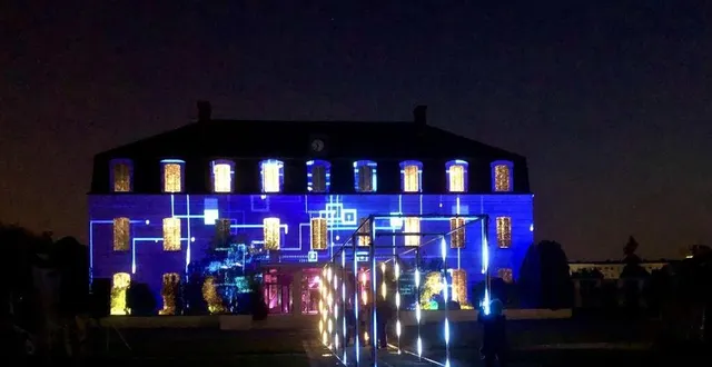 photo  l’hôtel du département de l’orne sera de nouveau illuminé à l’occasion des fêtes de fin d’année 2023.  &copy;  ouest-france 
