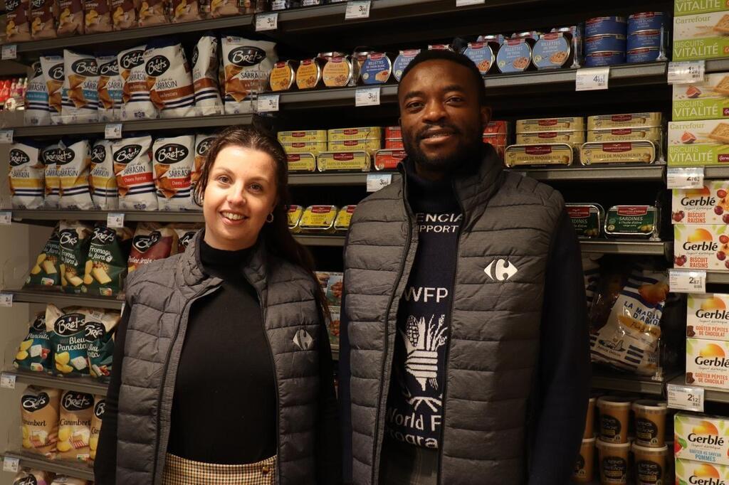 Carrefour veste clearance