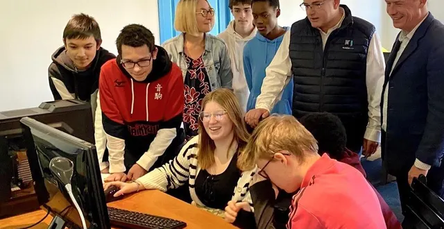 photo  la semaine de stage de découverte s’est achevée dans l’entreprise numériplan à mamers.  &copy;  le maine libre 