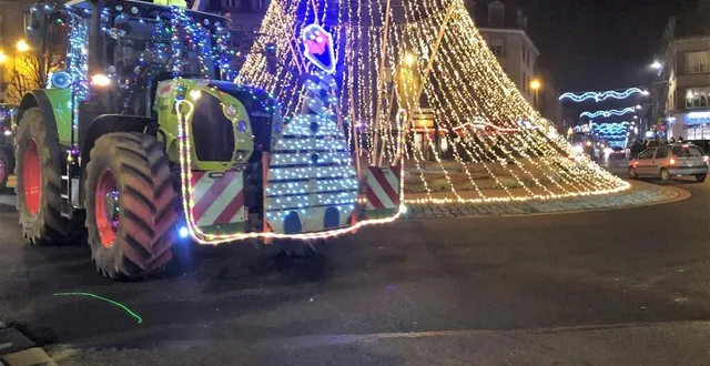 photo  les marchés de noël de mamers, sillé-le-guillaume, marolles-les-braults et sillé-le-philippe, dans le nord de la sarthe, sont sur la route des tracteurs illuminés.  &copy;  archives ouest-france 