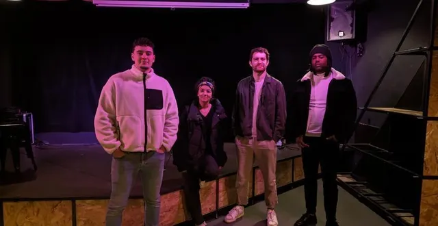 photo  l’équipe d’organisation du tremplin « éclosion », un concours musical destiné à la scène urbaine sarthoise.  &copy;  ouest-france 